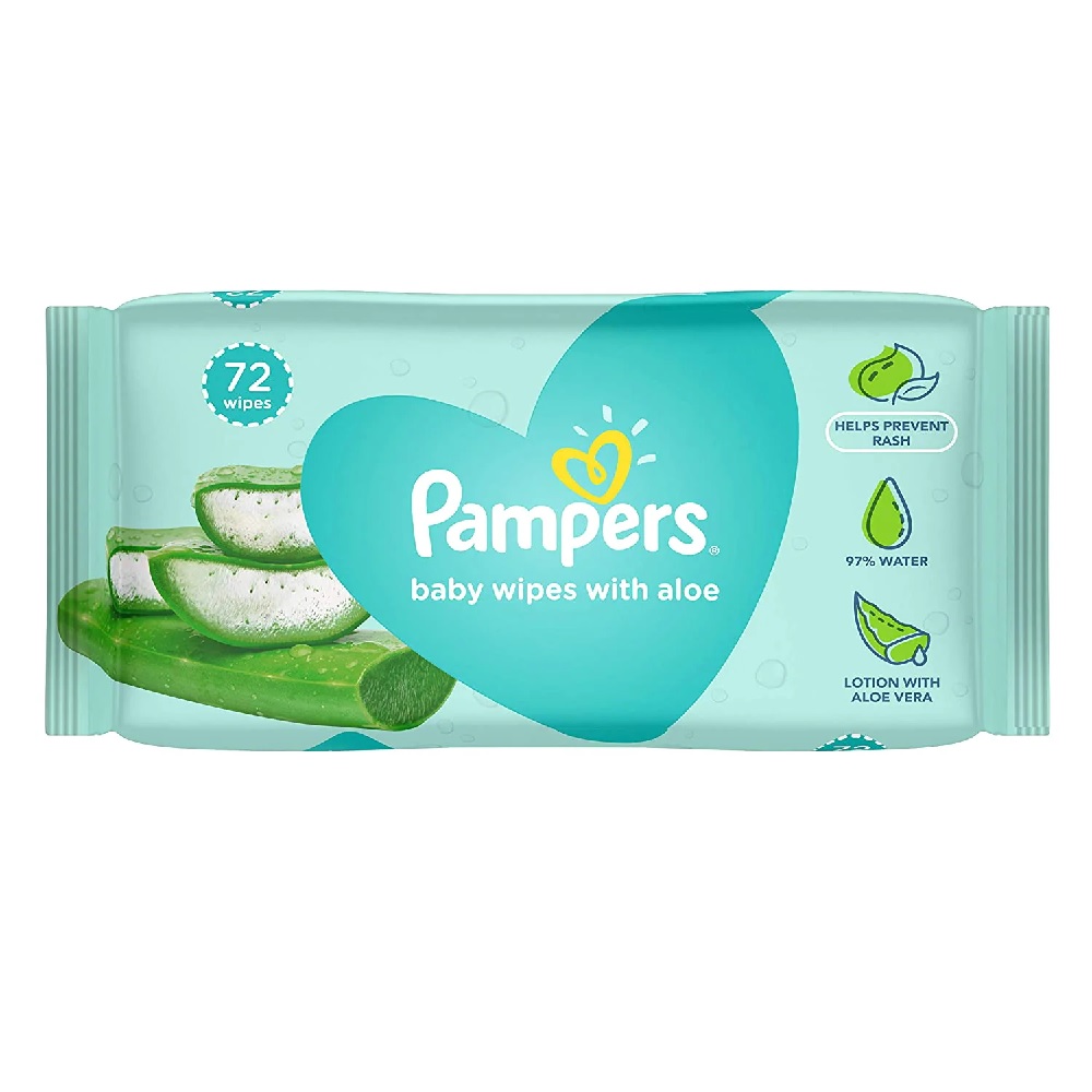 Pampers Aloe Vera Baby Wipes